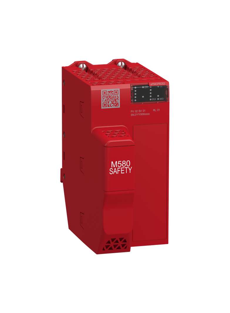 Modicon M580, moduł procesora, dyskretne/analogowe wejścia/wyścia