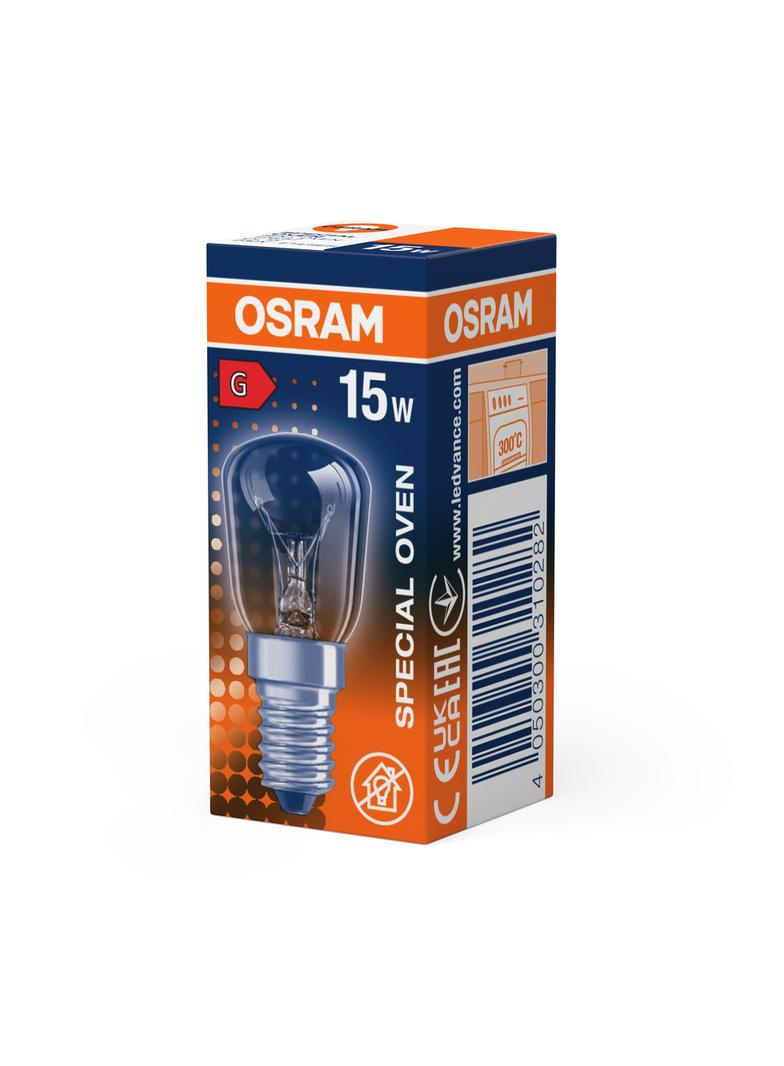 Żarówka specjalna T26/57 CL 15 przezroczysta