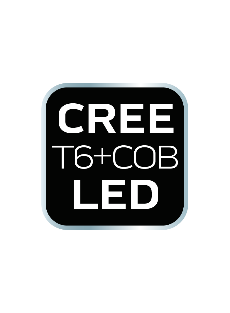 Latarka akumulatorowa USB 800 lm 2 w 1 CREE T6 LED