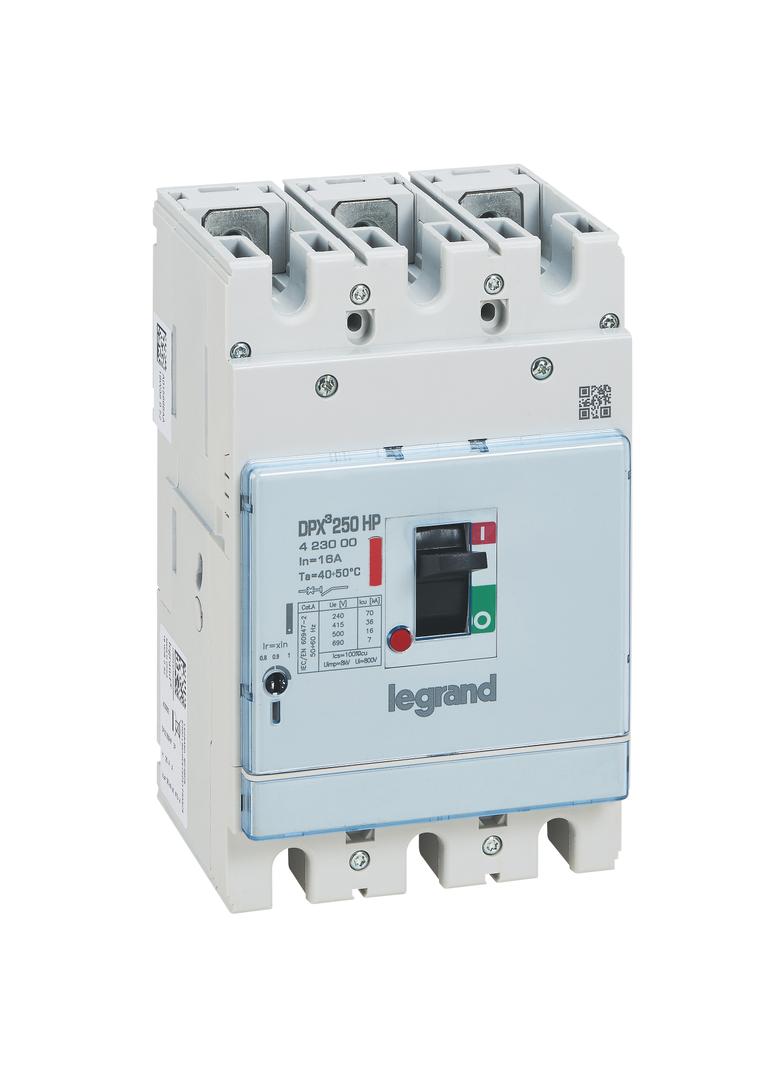 Wyłącznik DPX3 250 Hp 3P 16A 36kA 423000 LEGRAND