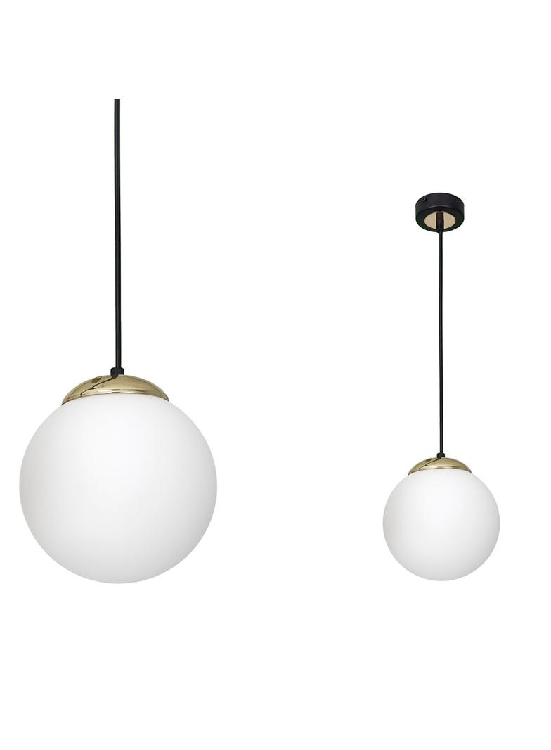 MILAGRO Lampa wisząca SPARTA BLACK / GOLD 1xE27