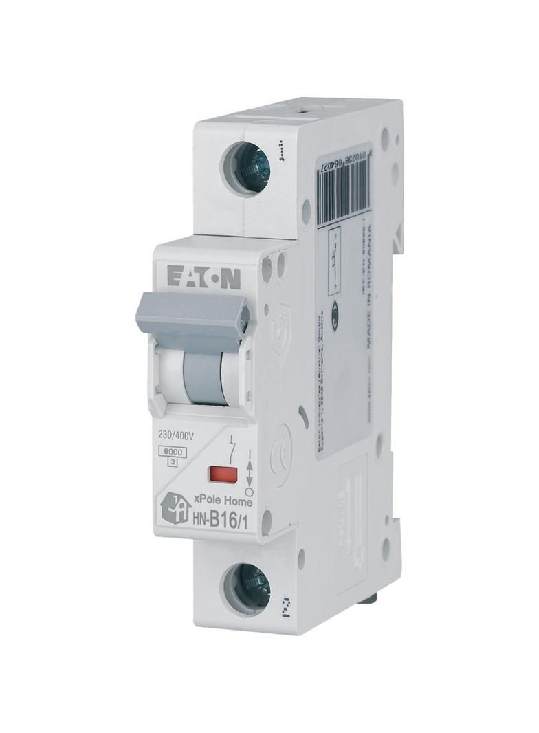HN-B16/1 Wyłącznik nadprądowy 6kA B16A 1P 194821 EATON