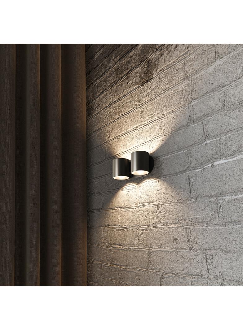 Sollux Kinkiet ORBIS 2 czarny SL.0660