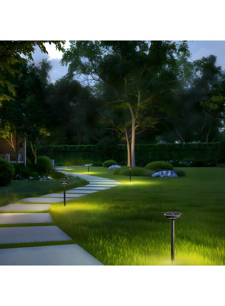 SOLARA PLATO 1W CCT IP65 126x51x290mm CZARNY wbijana 2 lata gw. SPECTRUM