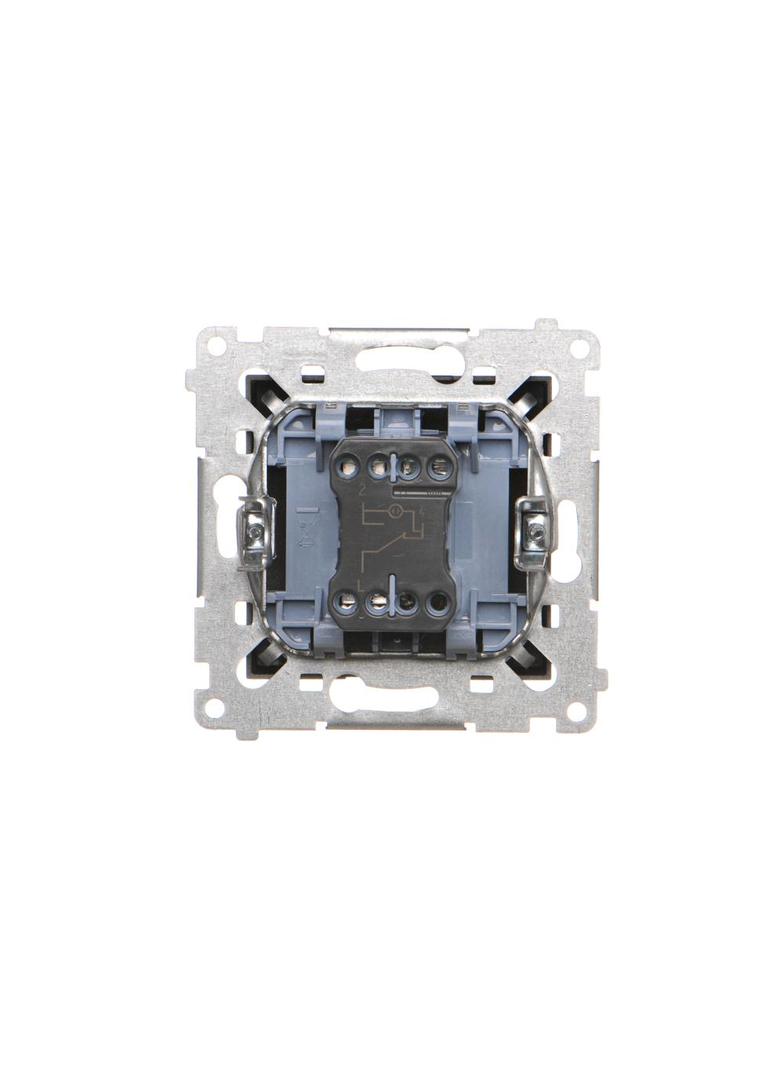Simon 54 Łącznik schodowy z podświetleniem LED bez piktogramu 16A 250V zaciski śrubowe antracyt DW6AL.01/X/48 KONTAKT