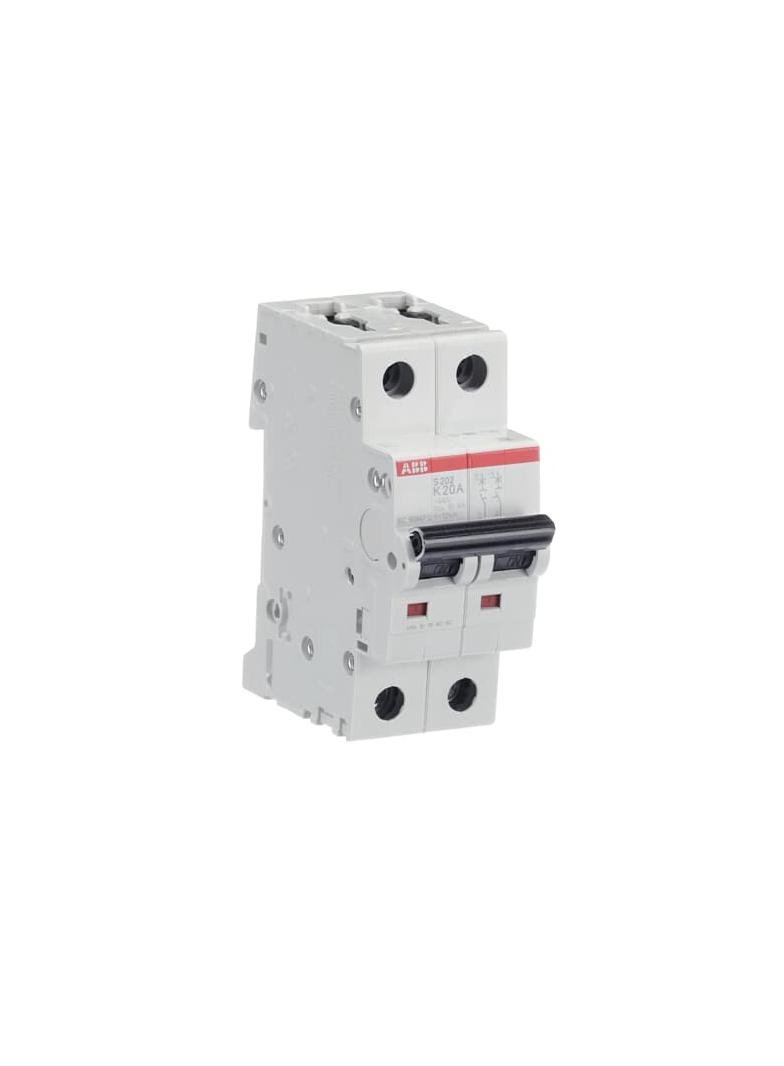 S202-K20 Wyłącznik nadprądowy 6kA 2P K20A 2CDS252001R0487 ABB