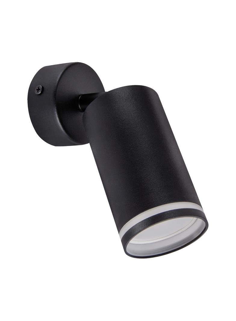 Oprawa ścienno-sufitowa ZULA SPT GU10 BLACK 03996 IDEUS