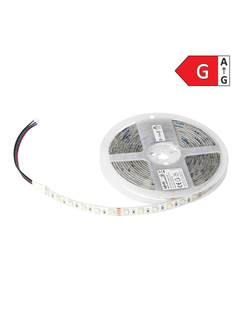 Taśma LED 12V Samsung chipset 5050 60L/m 14,4W/m IP65 RGBW 5m