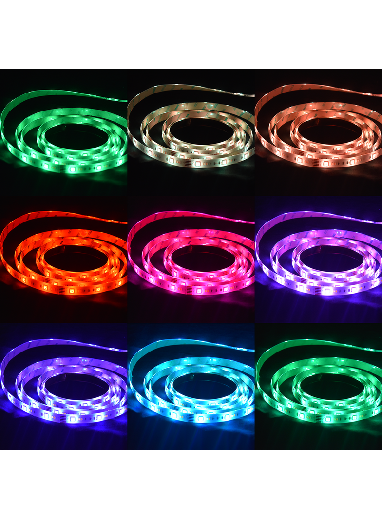 Zestaw LED RGB Wi-FI 5m Smart Tuya IP65 + CCT + Dim 12V