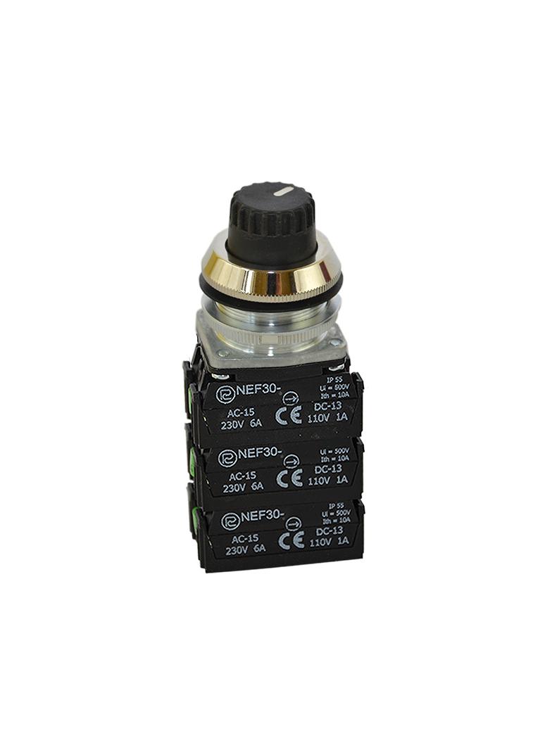 Przycisk NEF30-WR2X4Y czarny