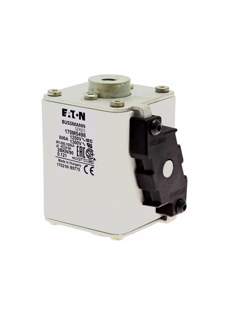 FUSE 800A 1250V 2BKN/90 AR CU Wkładka szybka 800A AC 1250V rozmiar 2 61x77x91 mm aR IEC UL 170M5498