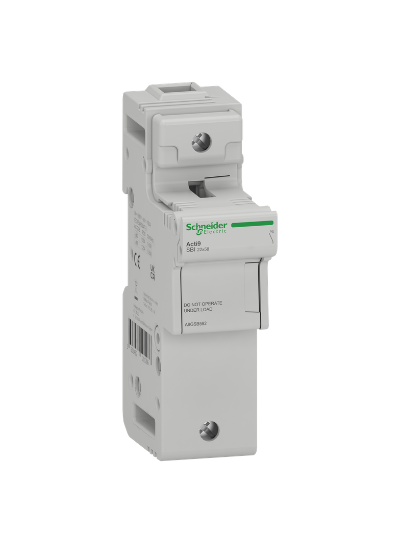 Podstawa bezpiecznikowa, Acti9 SBI, 1N, 125A, rozmiar wkładki 22 x 58mm, SBI-125-N