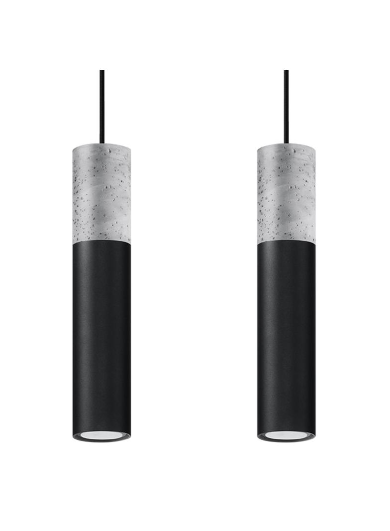 Lampa wisząca BORGIO 2 czarny