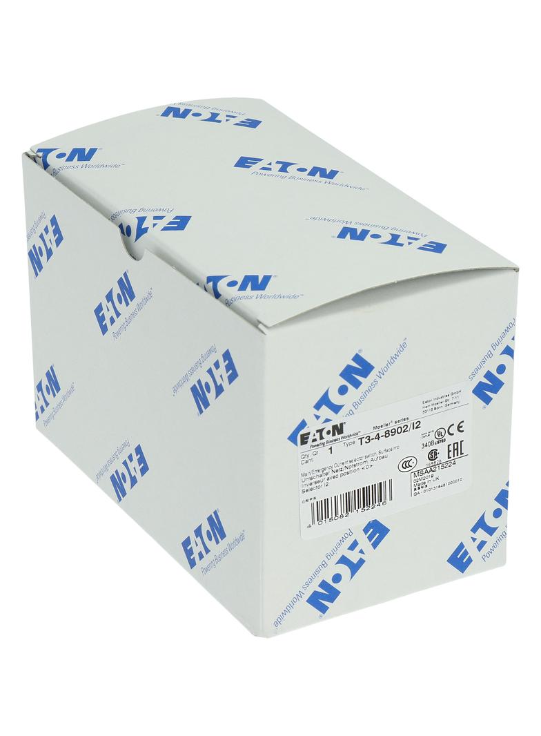 T3-4-8902/I2 Łącznik krzywkowy 32A 13kW 215224 EATON