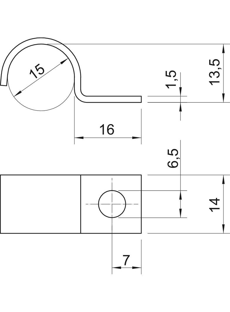 1015, OBEJMY MOCUJĄCE 15MM OC