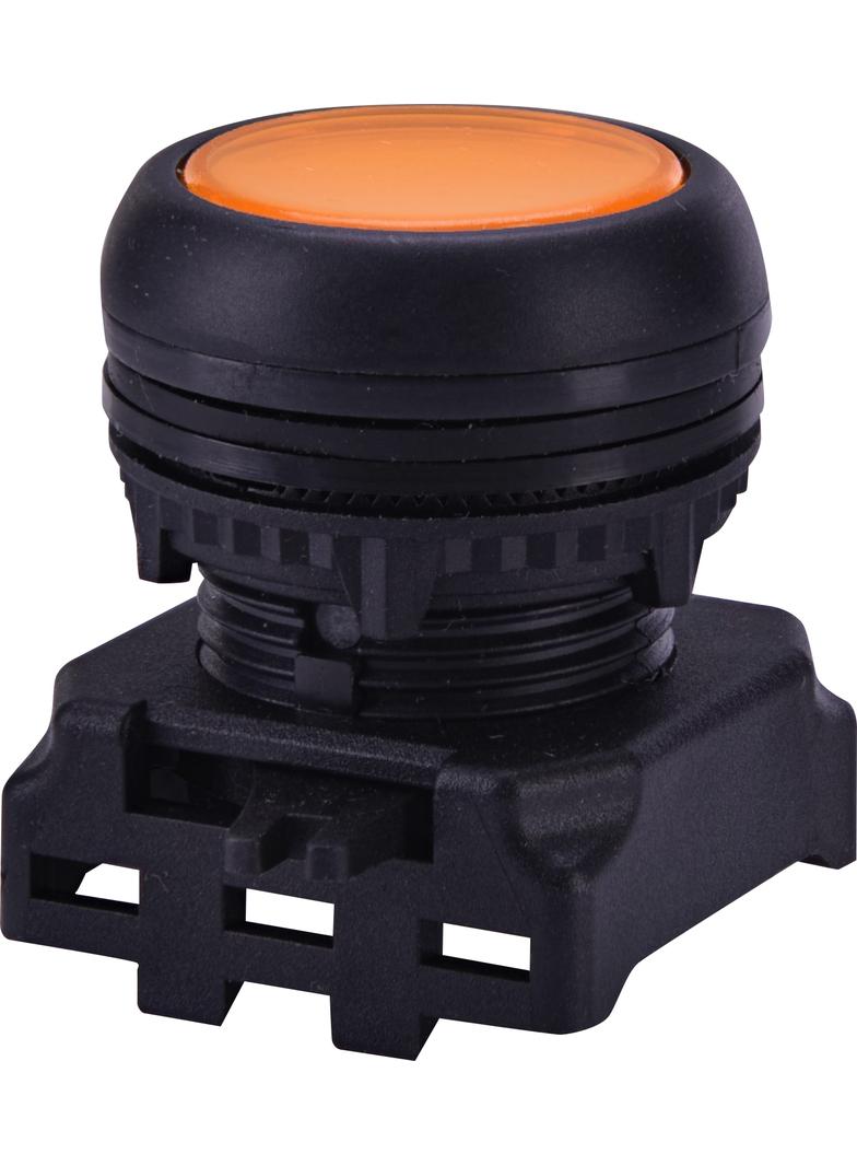 EGFI-A - Napęd z guzikiem krytym podświetlanym -Pomarańczowy