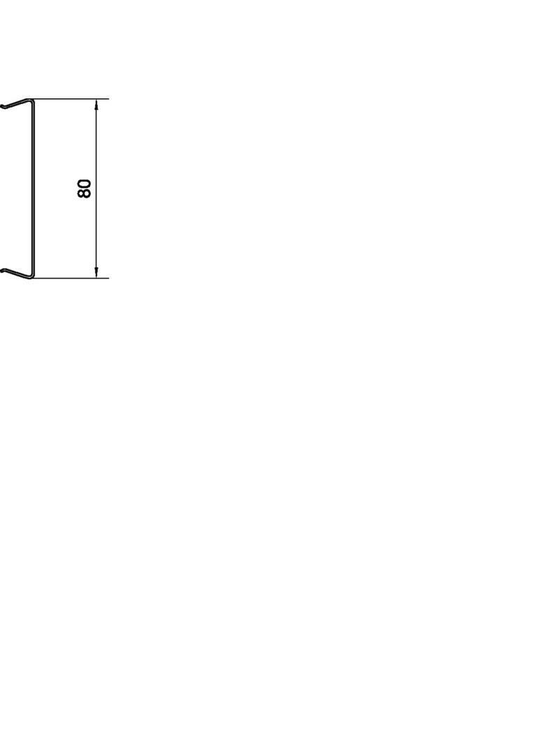 tehalit.BRS Pokrywa 80mm stalowa ocynkowana BRS0802VERZ HAGER