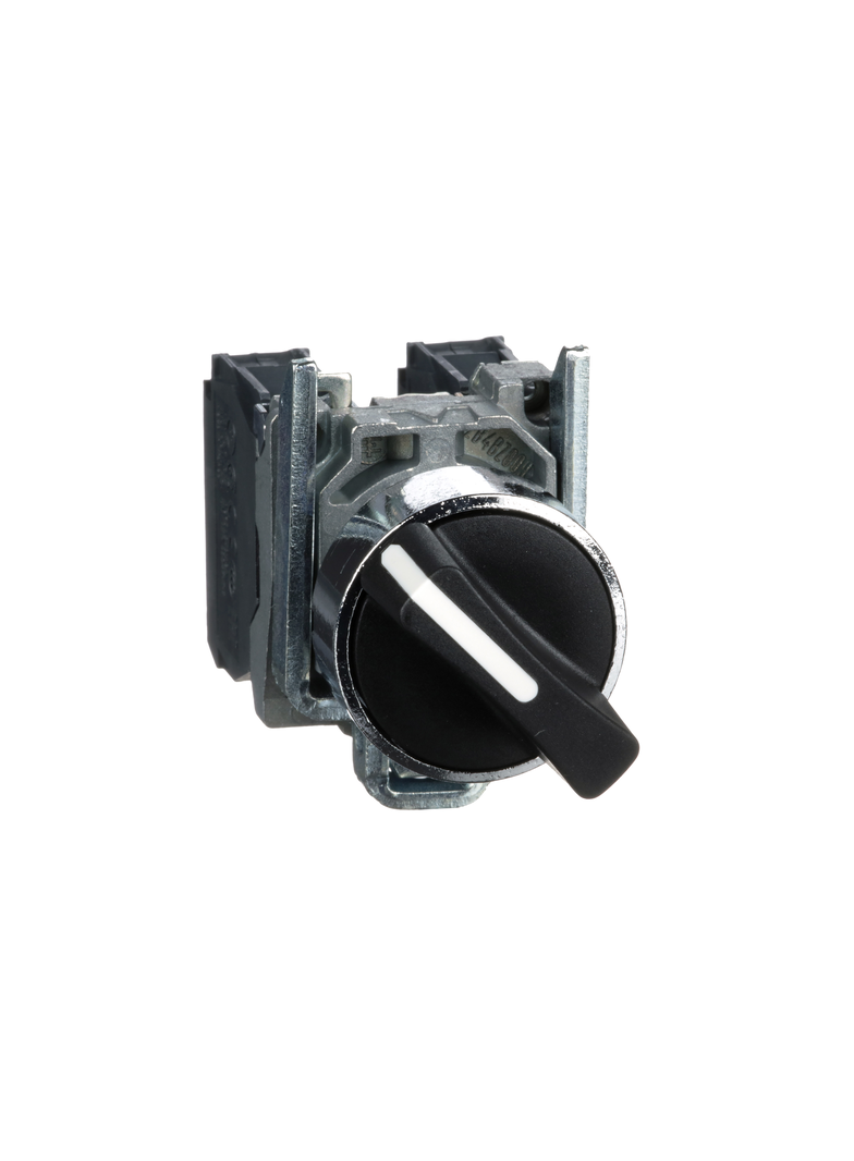 Harmony XB4 Przełącznik 2 położeniowy czarny metalowy XB4BD25 Schneider