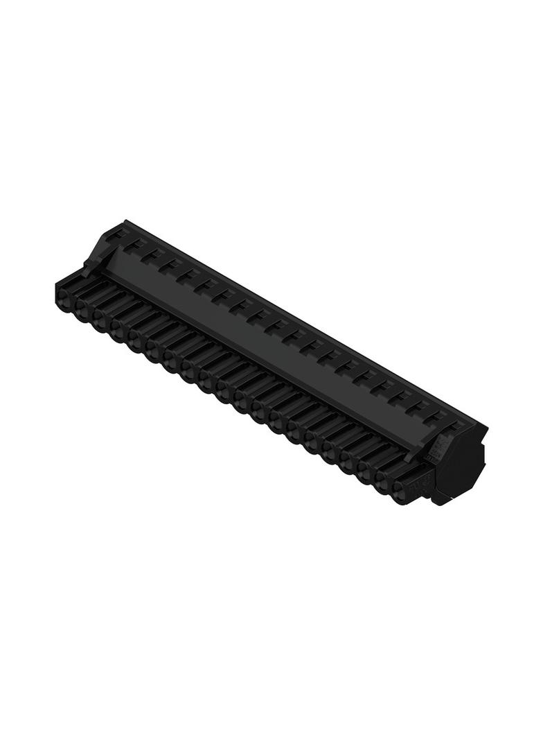 BLZP 5.08HC/20/225 SN BK BX Wtyk PCB (złącze wiązki), 5.08 mm, Liczba biegunów: 20, Przyłącze z jarzmem /18szt./ 1946740000 WEIDMÜLLER