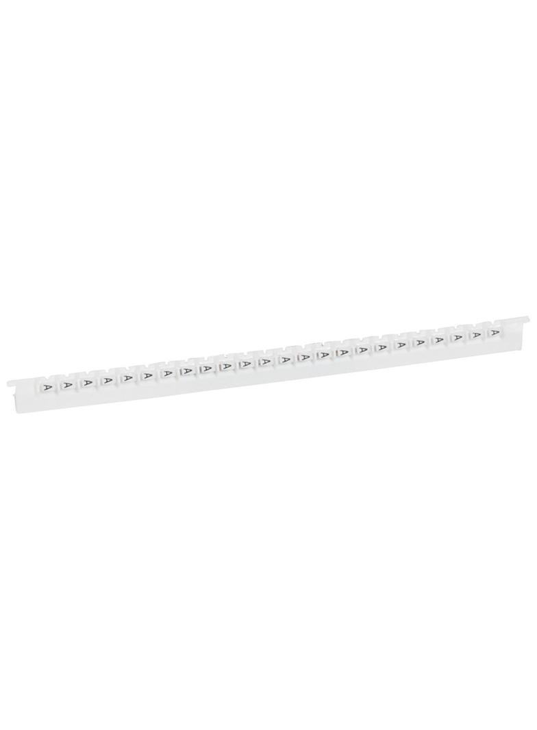 Oznacznik Przewodów Memocab Biały Litera /A/ /240Szt./ 037826 LEGRAND