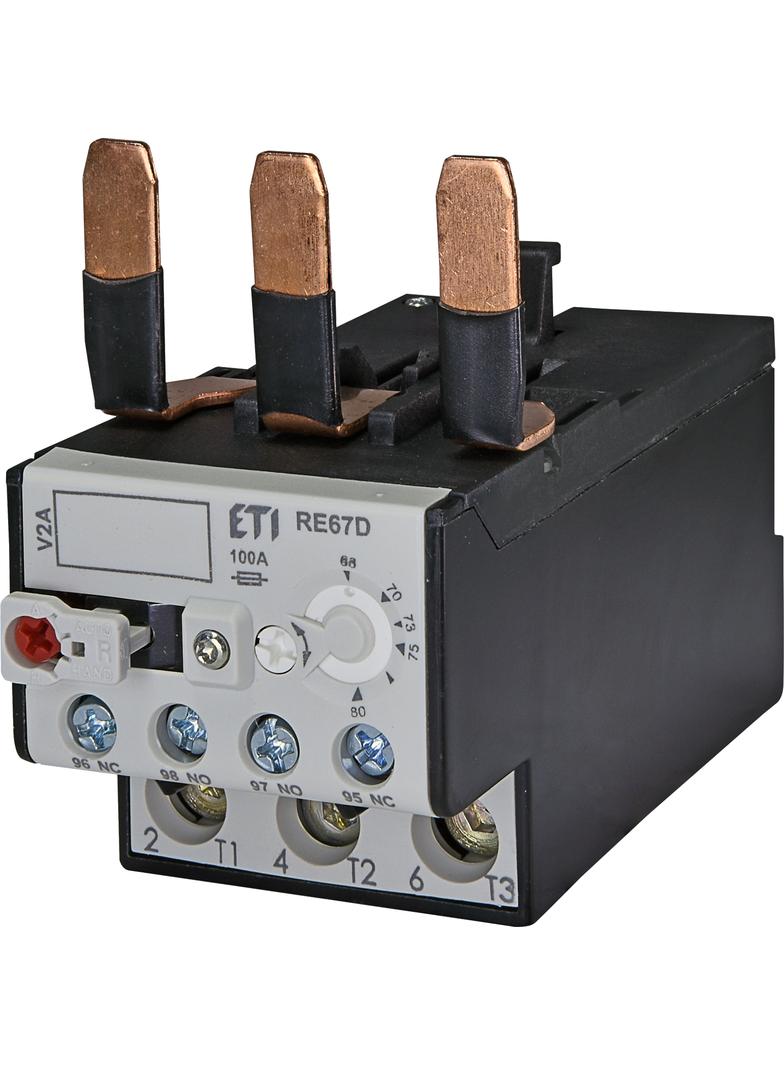 Przekaźnik termiczny RE67.2D-80 63-80A 004644420 ETI