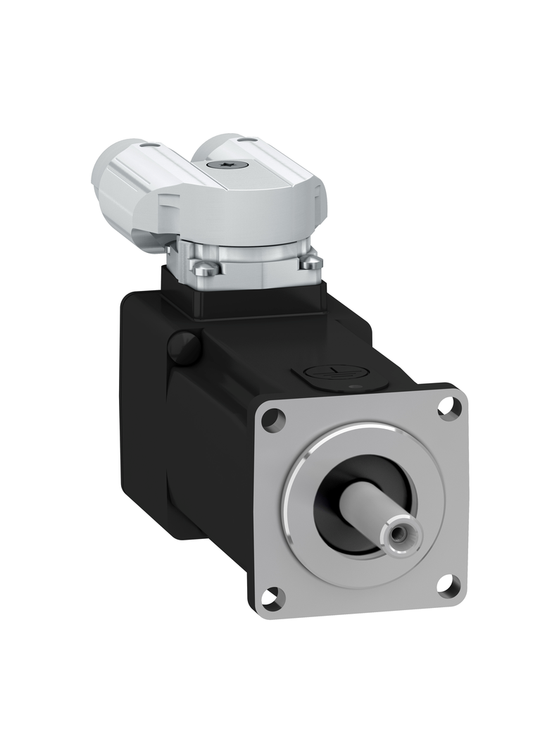 Serwosilnik SH3 040 0,39Nm,brak klucza,pojedynczy,bez hamulca,Przyłącze 90 st,IP54/IP65,9k RPM SH30402P06A2000 Schneider