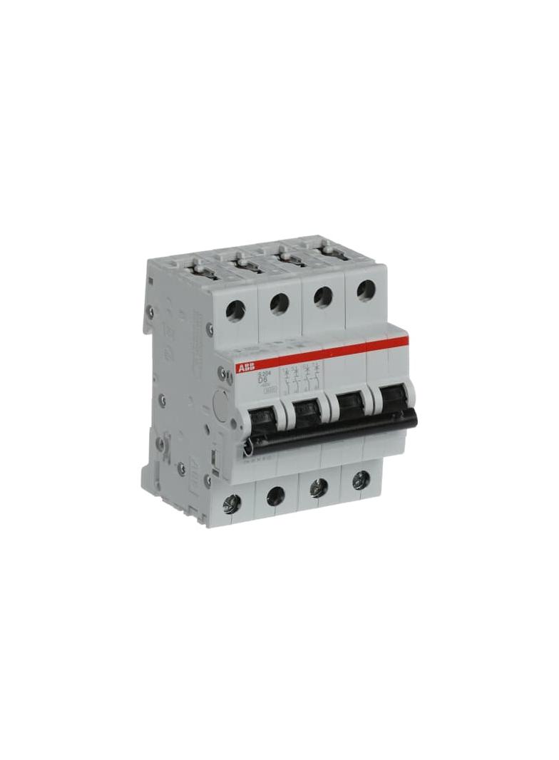 S204-D6 Wyłącznik nadprądowy 6kA 4P D6A 2CDS254001R0061 ABB