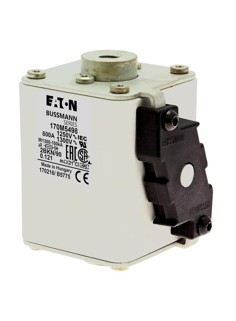 FUSE 800A 1250V 2BKN/90 AR CU Wkładka szybka 800A AC 1250V rozmiar 2 61x77x91 mm aR IEC UL 170M5498