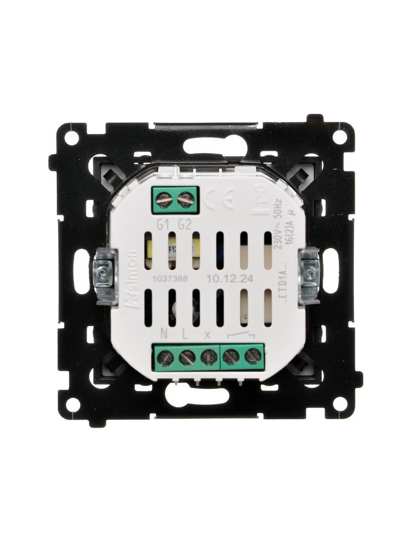 Simon 54 WMDR-17xxx1-048 Termostat programowalny z wyświetlaczem z wew/zewn czujnikiem