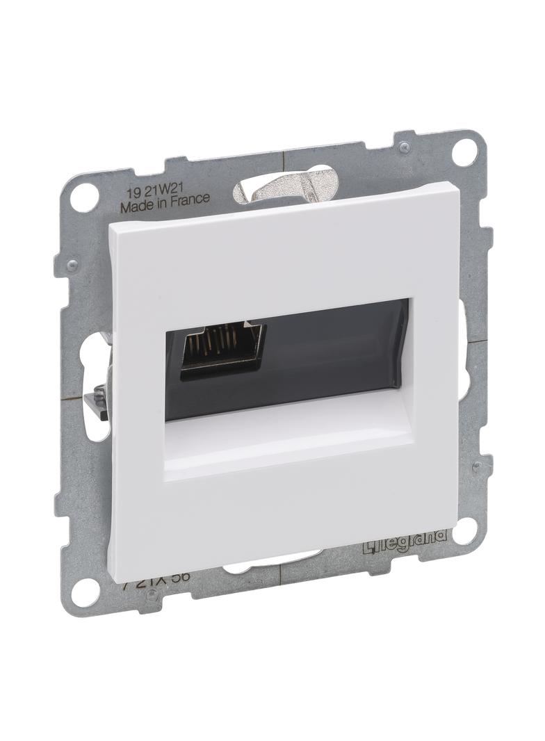 Suno Gniazdo Komputerowe 2Xrj45/Kat 6 Stp Czarny 721457 721156 LEGRAND