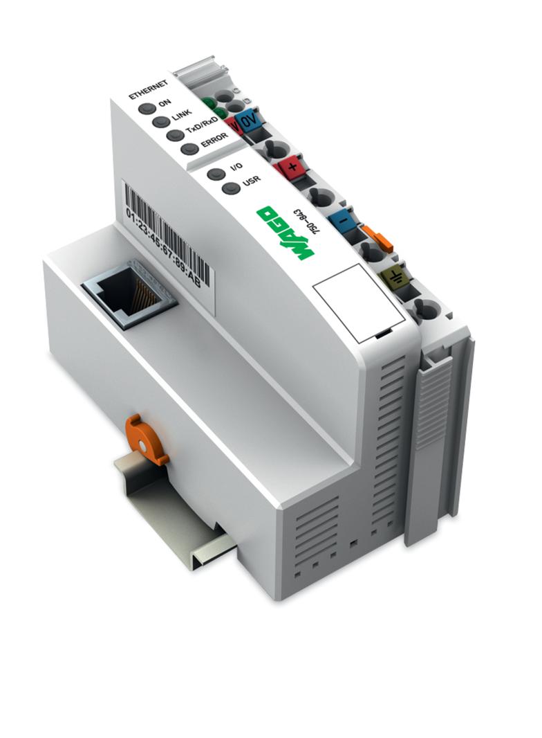 sterownik EHTERNET TCP/IP 10Mbit WAGO