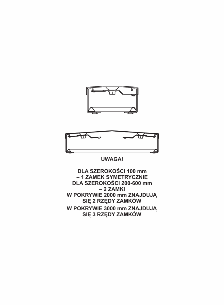 PZDDP300/3 POKRYWA DRABINKI Z ZAMKIEM 1.5 MM