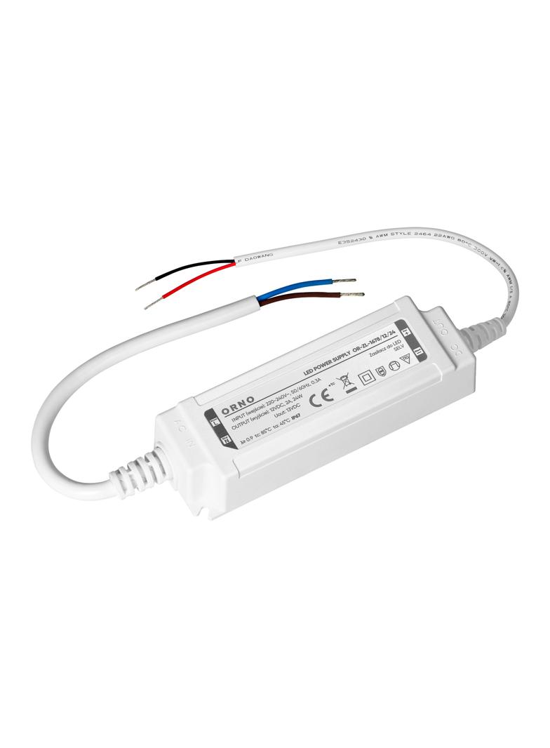 Zasilacz LED, hermetyczny, 12V, 24W, IP67, plastikowa obudowa OR-ZL-1678/12/24 ORNO