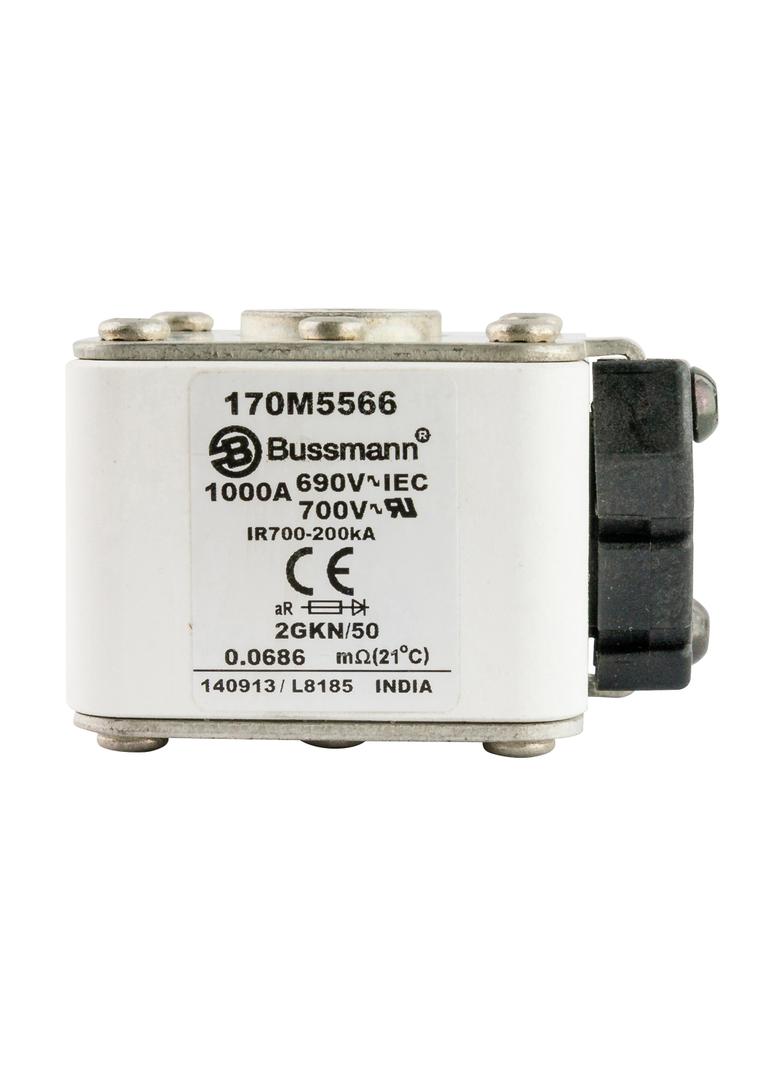 FUSE 1000A 690V 2GKN/50 AR UC Wkładka szybka 1000A AC 690V rozmiar 2 61x77x51 mm aR IEC UL 170M5566