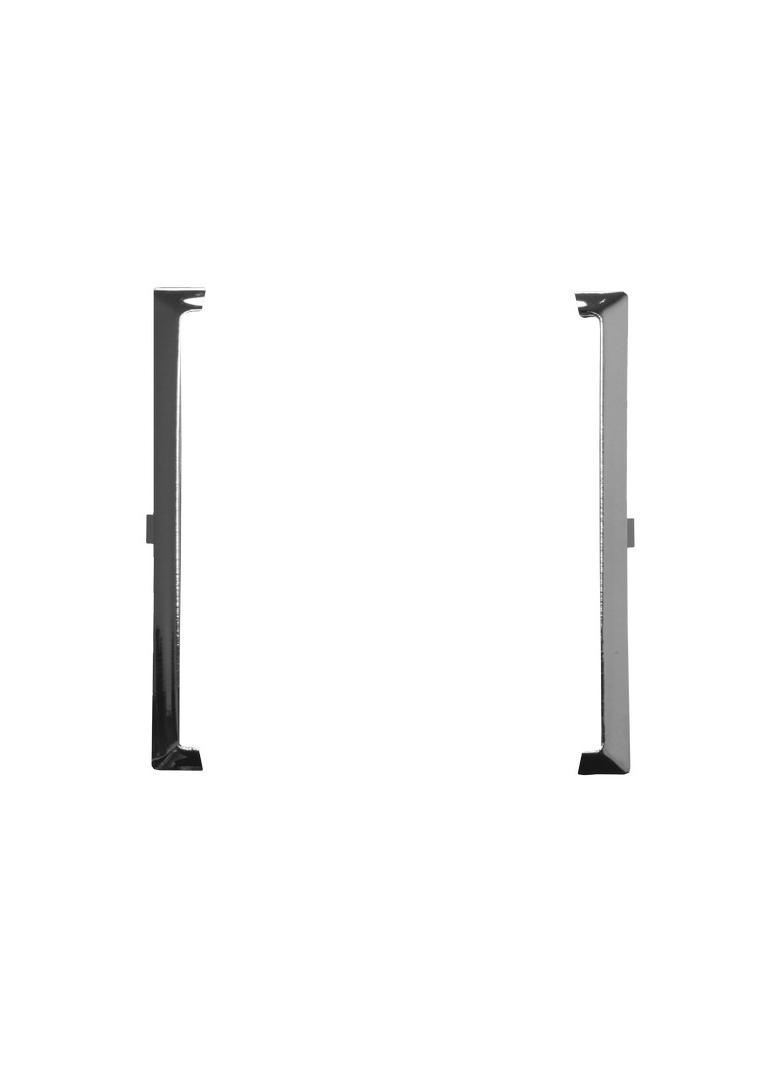 ARIA Ramka ozdobna do gniazd podwójnych monoblokowych - kolor srebro błysk