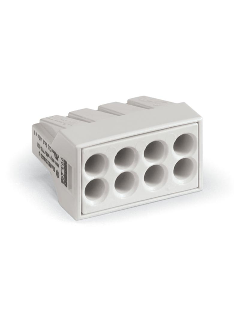 złączka instalacyjna 8-torowa Eexe jasnoszara