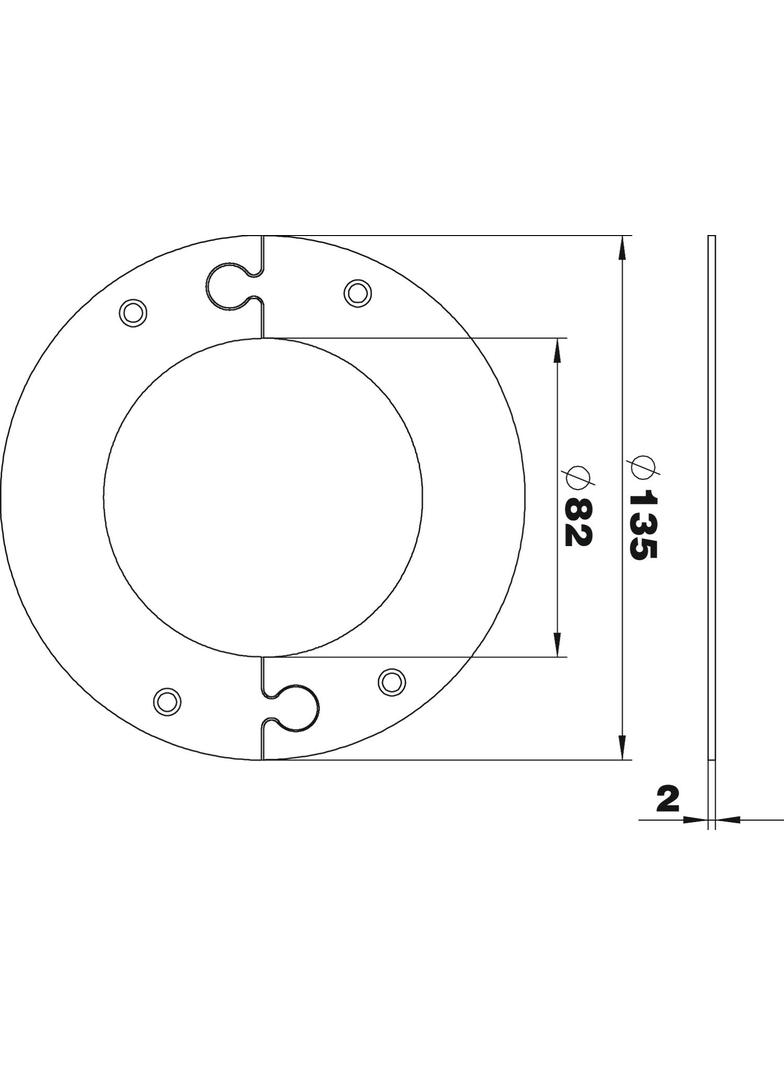 WAG140100RRW, ŚLEPA Pokrywa