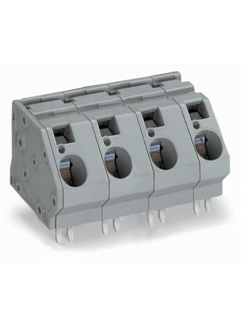 listwa zaciskowa do pł. drukowanych 5-bieg. szara raster 15 mm