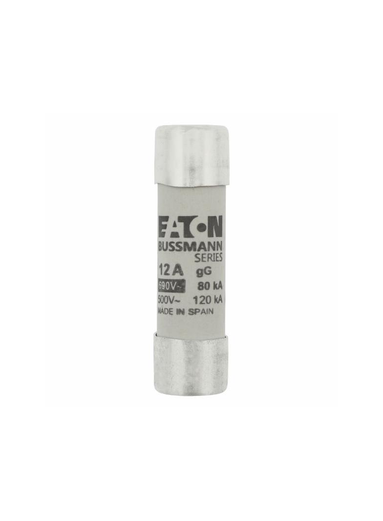 CYLINDRICAL FUSE 14 x 51 12A GG 690V AC Wkładka cylindryczna 14 x 51mm 12A GG 500V AC C14G12 EATON