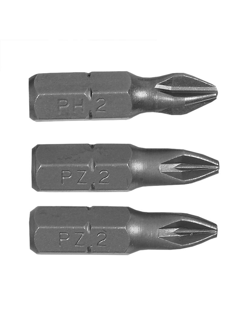 Uchwyt do końcówek, 1/4", 65 mm, zestaw 5 szt.