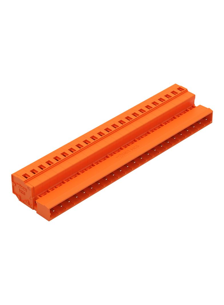 MCS-MIDI Classic wtyk 23-bieg. pomarańczowy raster 5,08 mm /10szt./ WAGO