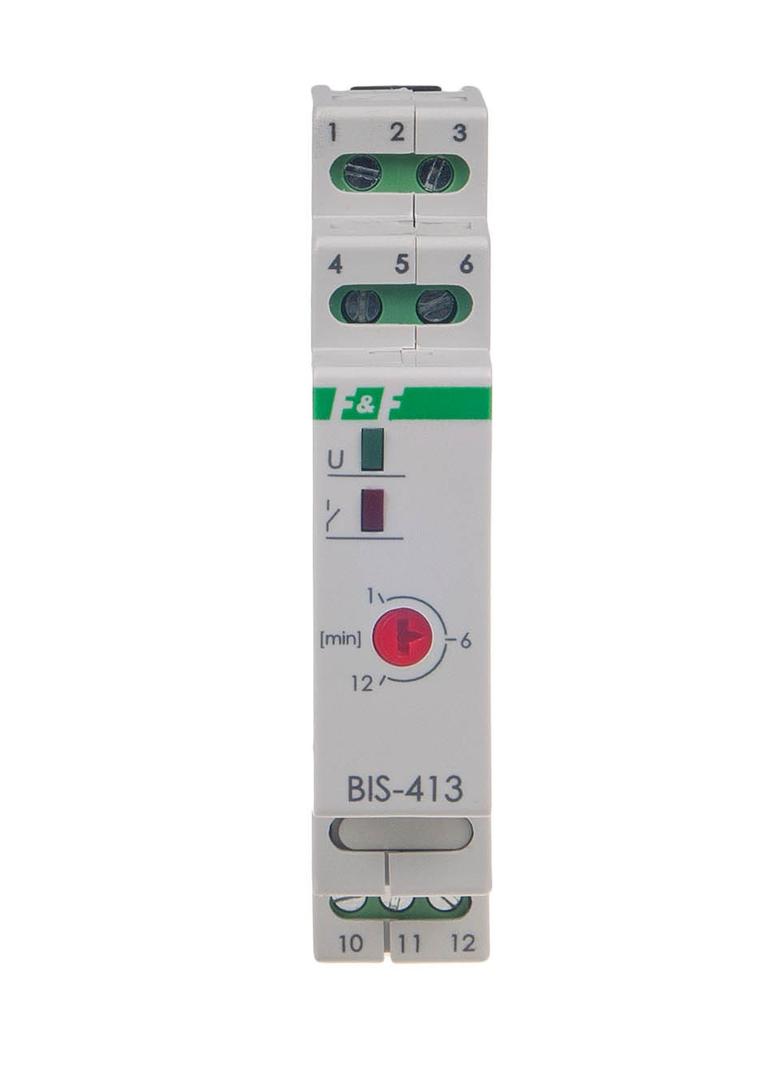 Przekaźnik bistabilny BIS-413 9-30 V AC/DC BIS-413-24V F&F
