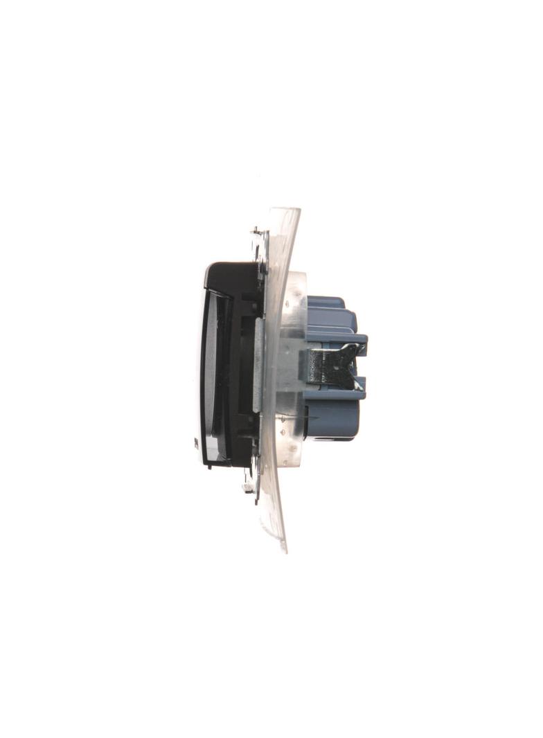 Simon 54 Gniazdo wtyczkowe do wersji IP44 Z USZCZELKĄ 16A 250V zaciski śrubowe klapka transparentna brąz mat *Uszczelka do ramek S54 PREMIUM DGZ1BZ.01/46A KONTAKT