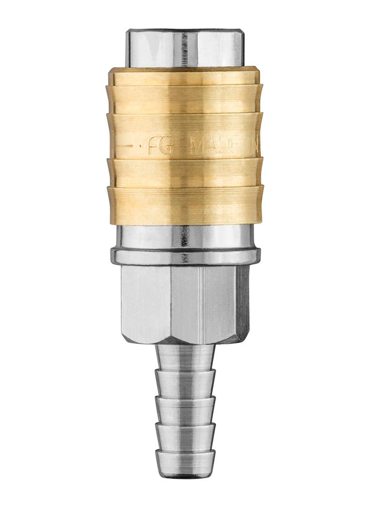 Szybkozłączka do kompresora z wyjściem na wąż 8 mm