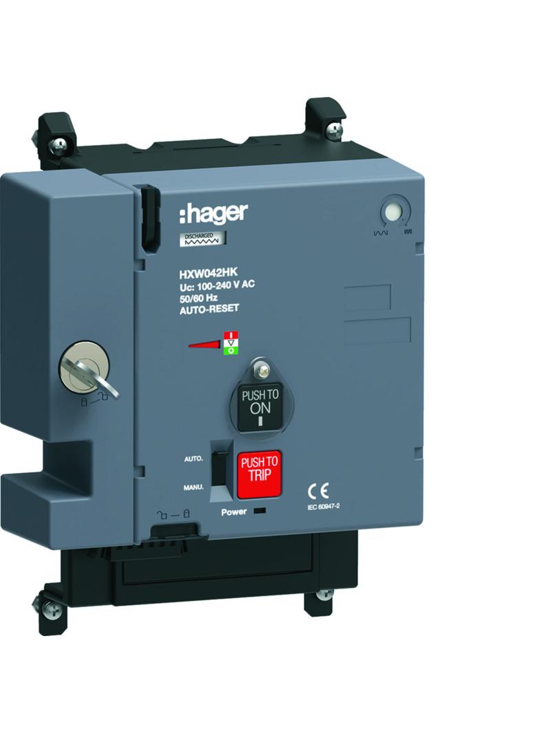 MCCB Napęd silnikowy x630/P630 110-240VAC z Auto-Reset i zamkiem