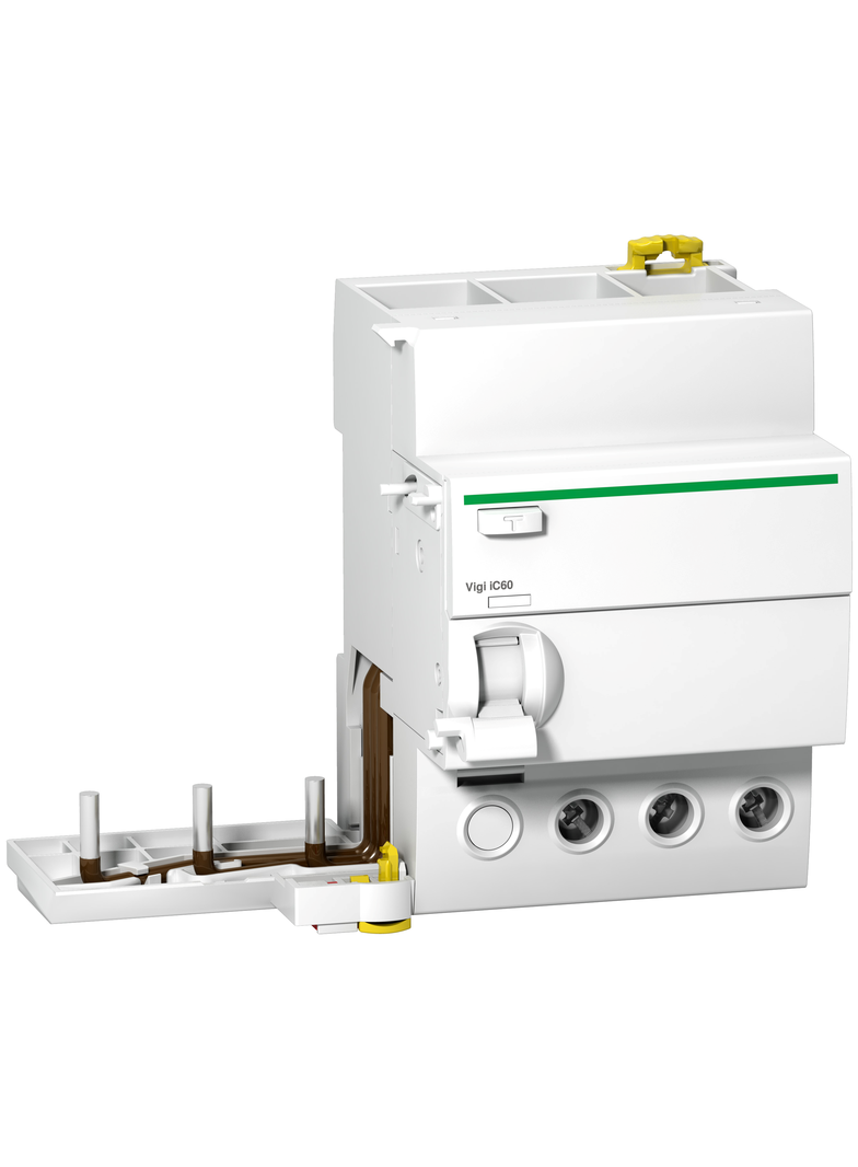 Blok różnicowoprądowy Acti9 VigiiC60-63-3-30-SI 63A 3-biegunowy 30mA typ SI