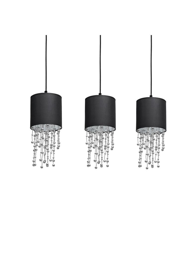 lampa wisząca Almeria 3xE27 czarna MLP64300 Milagro