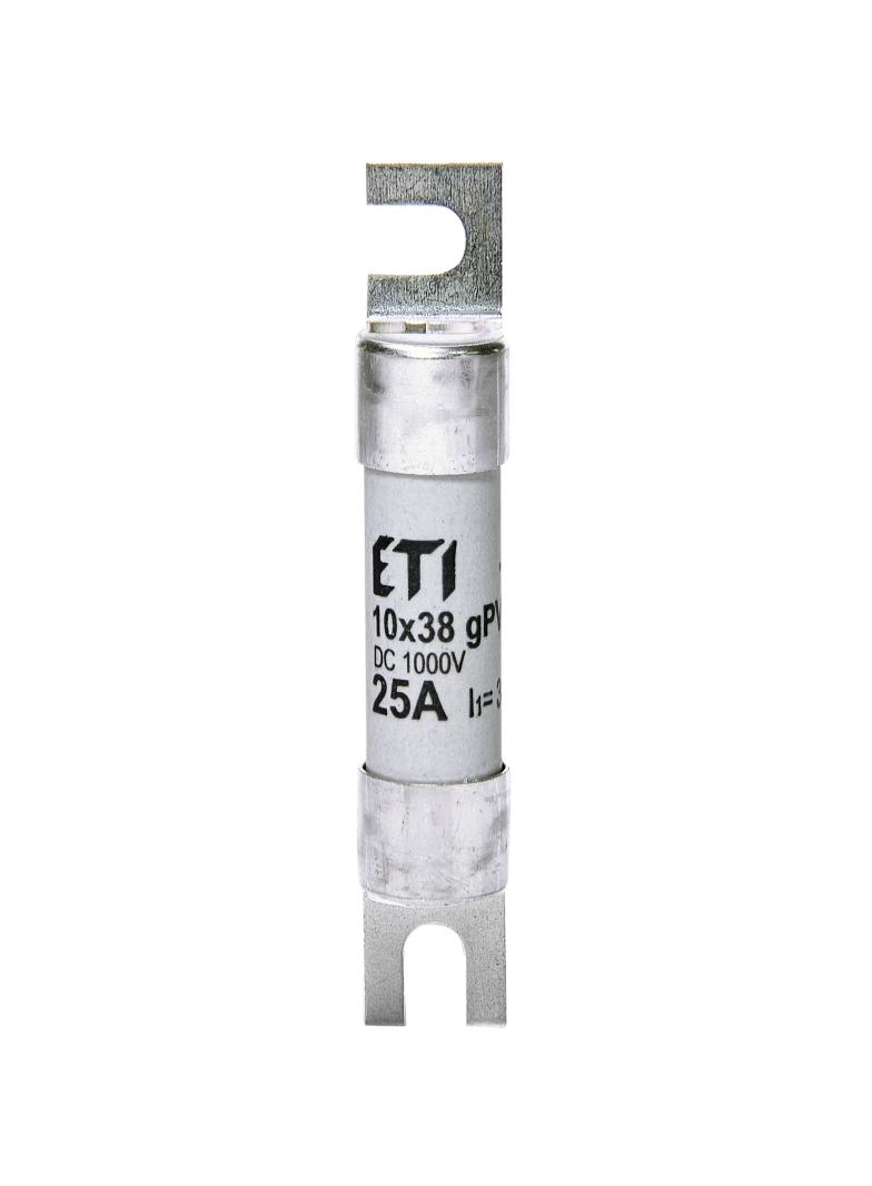 Wkładka topikowa cylindryczna PV SU CH10x38SU gPV 25A 1000V DC 002625140 ETI