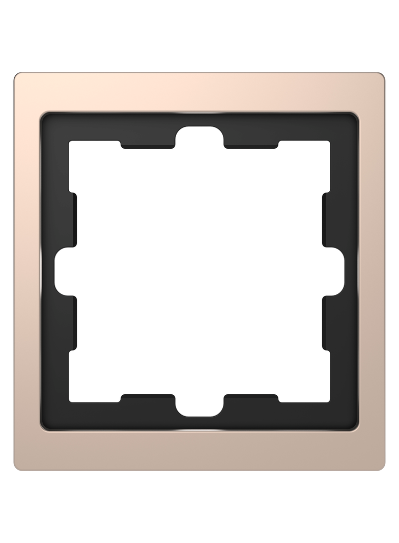 Merten D-Life, ramka 1-krotna, szampan metalik