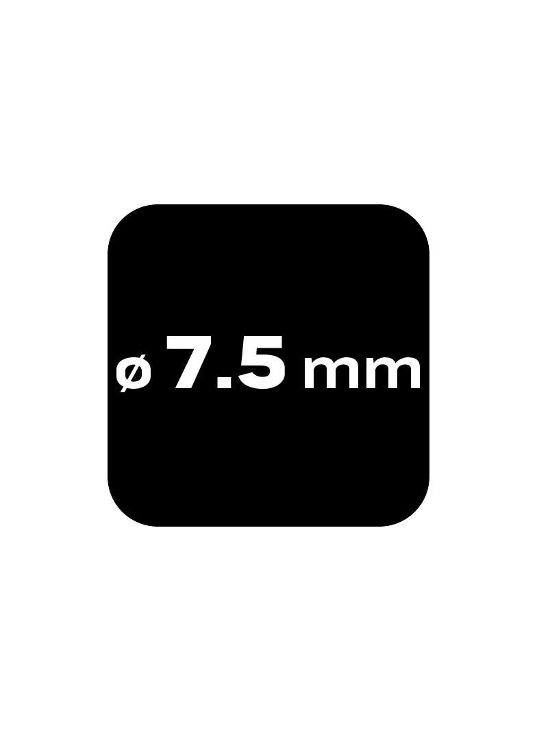 Wiertło do metalu HSS-TiN 7,5mm GRAPHITE 57H144 GTX 57-144 GTX Poland